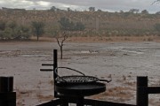 A rare rainy day at Urikaruus Wilderness Camp